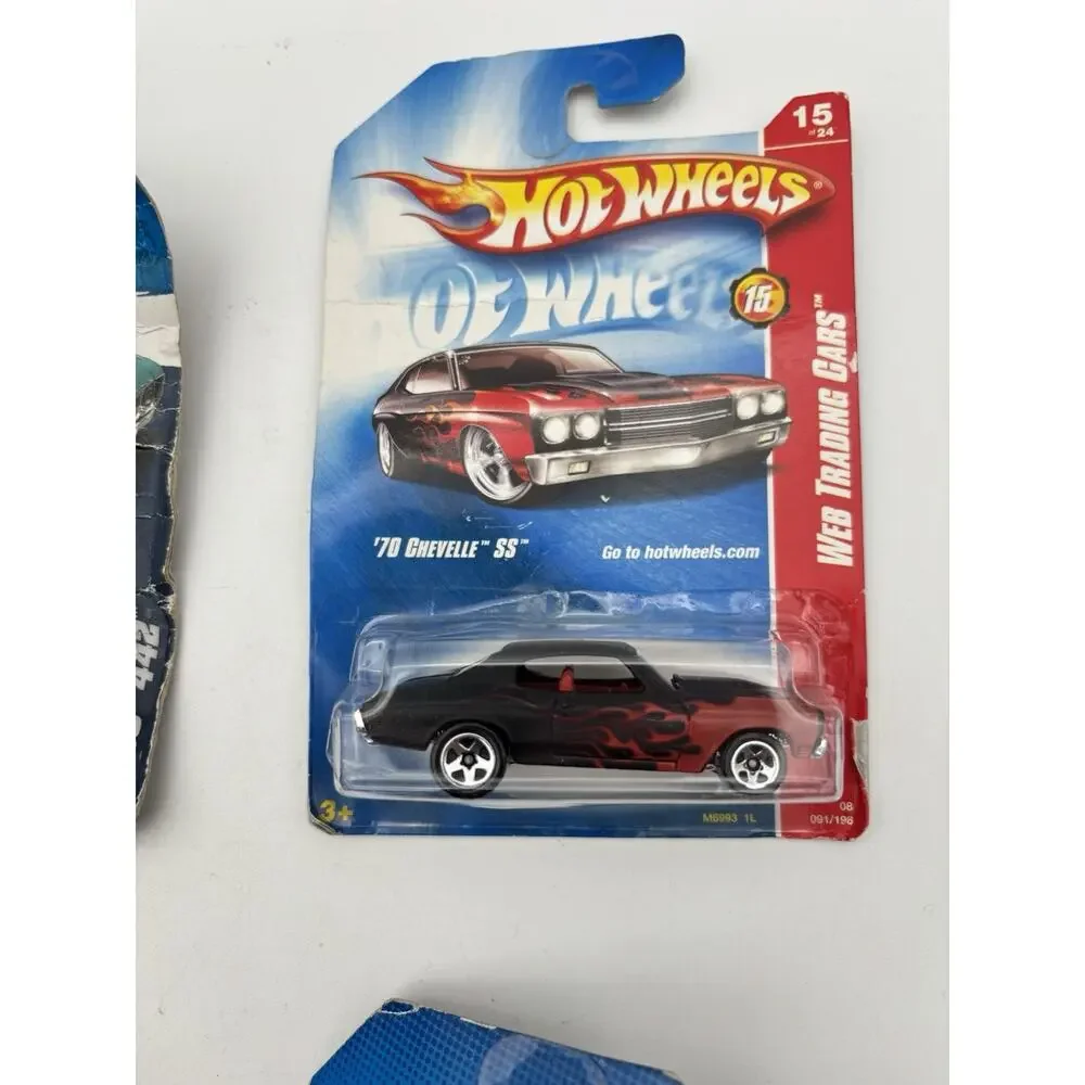 Lot of 9 Hot Wheels 2007-2013 Diecast Cars New Sealed Card Damage